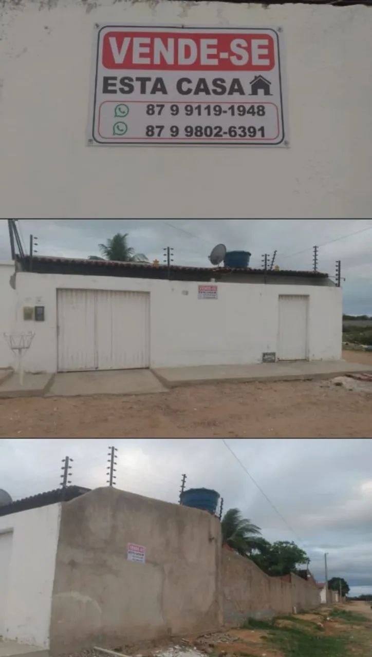 VENDE-SE CASA GRANDE E ESPAÇOSA