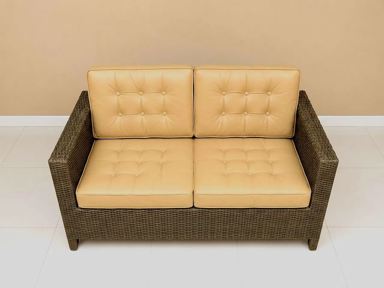 Sofa Couro PU 