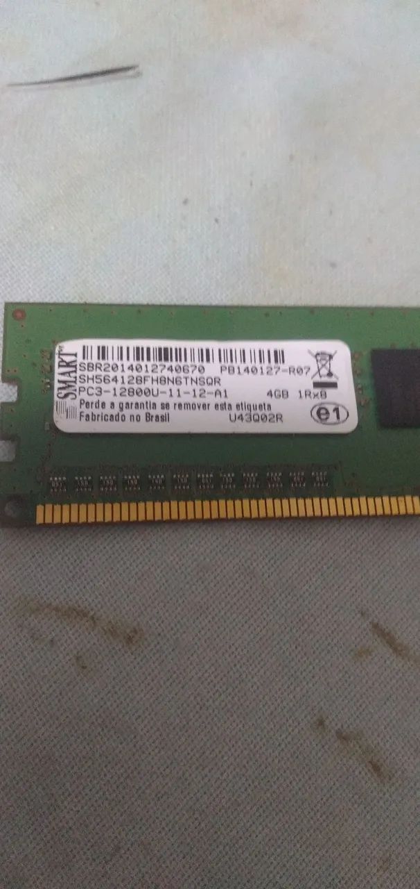 Memória Ram ddr3 4GB