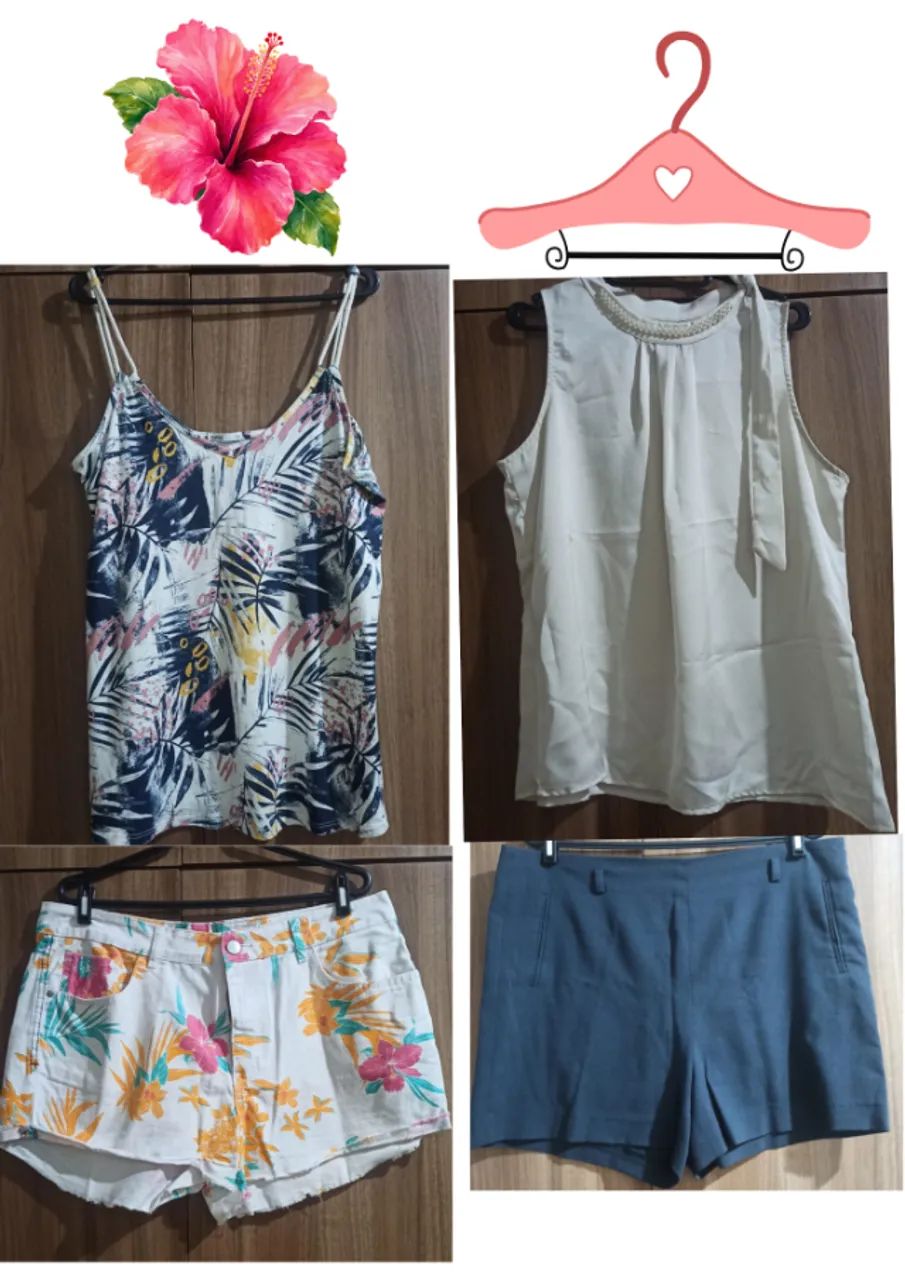 Lote de roupas plus size semi - Foto 3