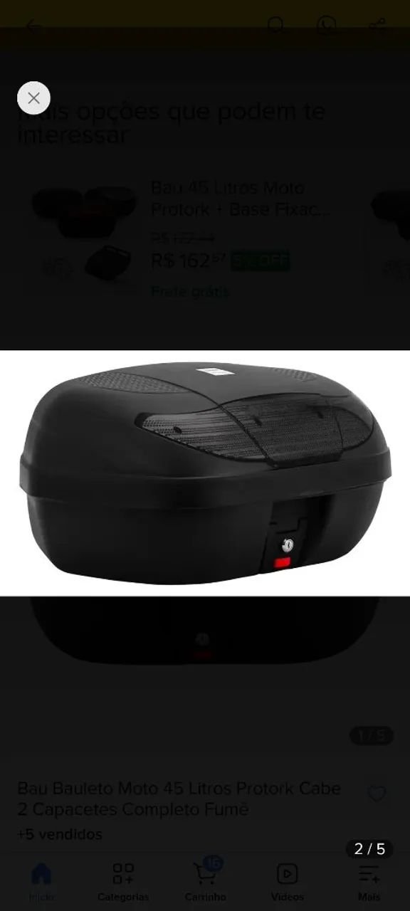 Suporte baú pro tork - Foto 4