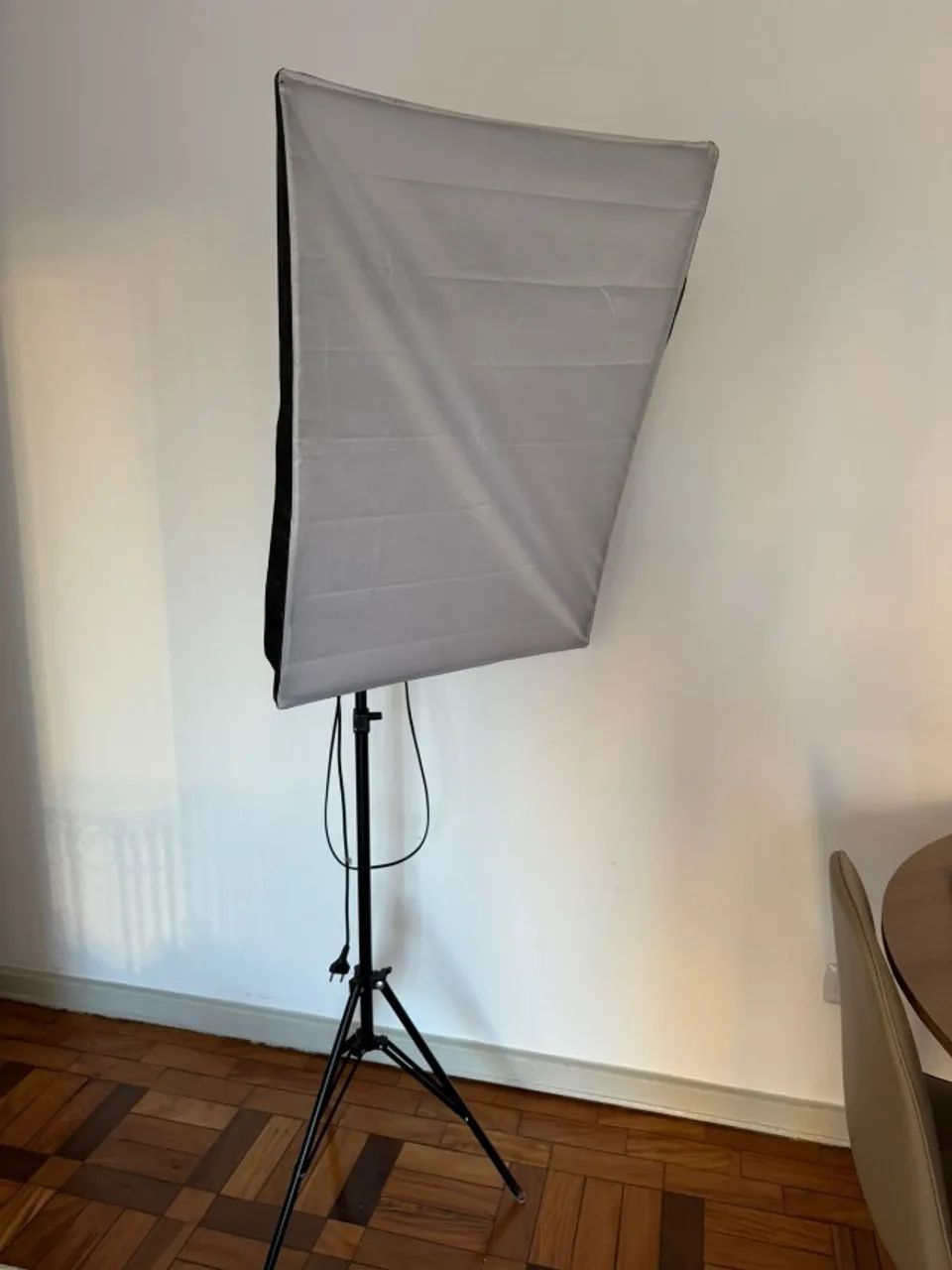 Softbox c/ tripé e lâmpadas  - Foto 2