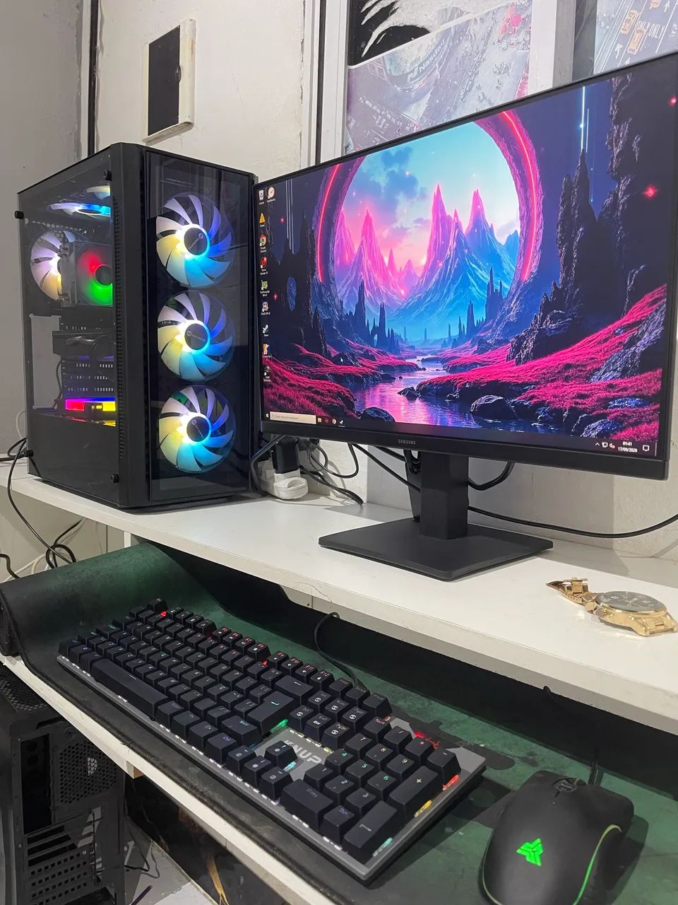 Pc Gamer Completo RX 580 + 16GB RAM + Xeon - Foto 3
