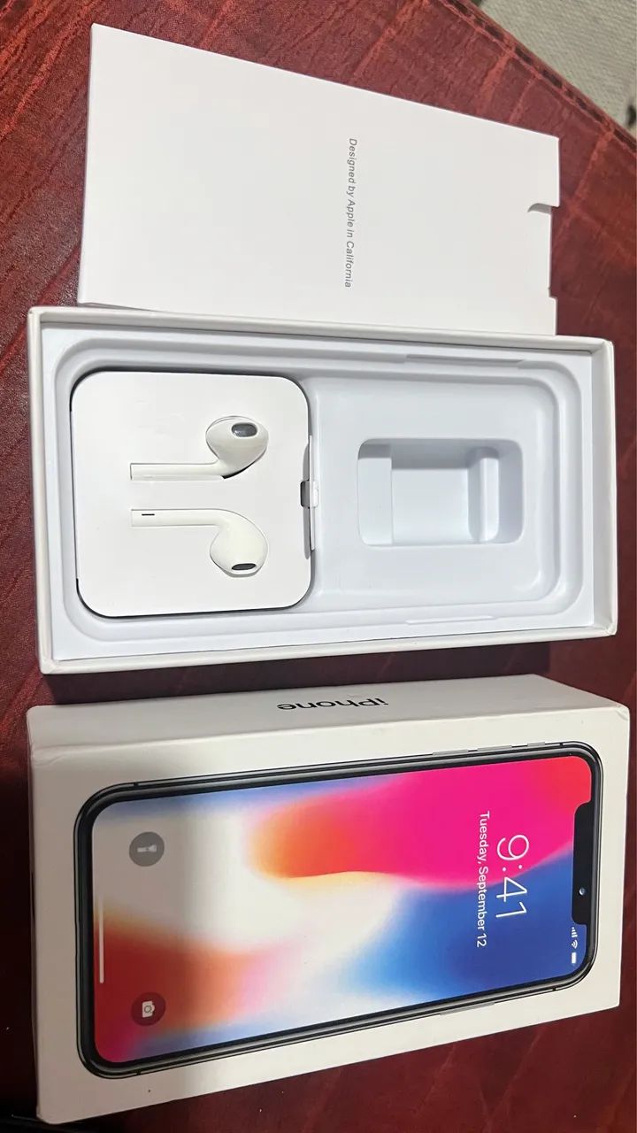 iPhone X - Caixa fone original Apple  - Foto 5