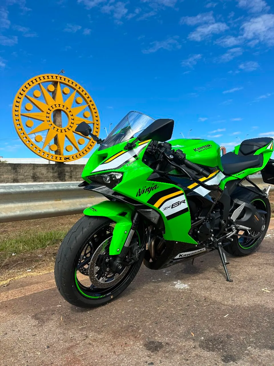 6/21.22 みーこ様 Motos Kawasaki Ninja Zx-6r 636cc 2025 no Brasil