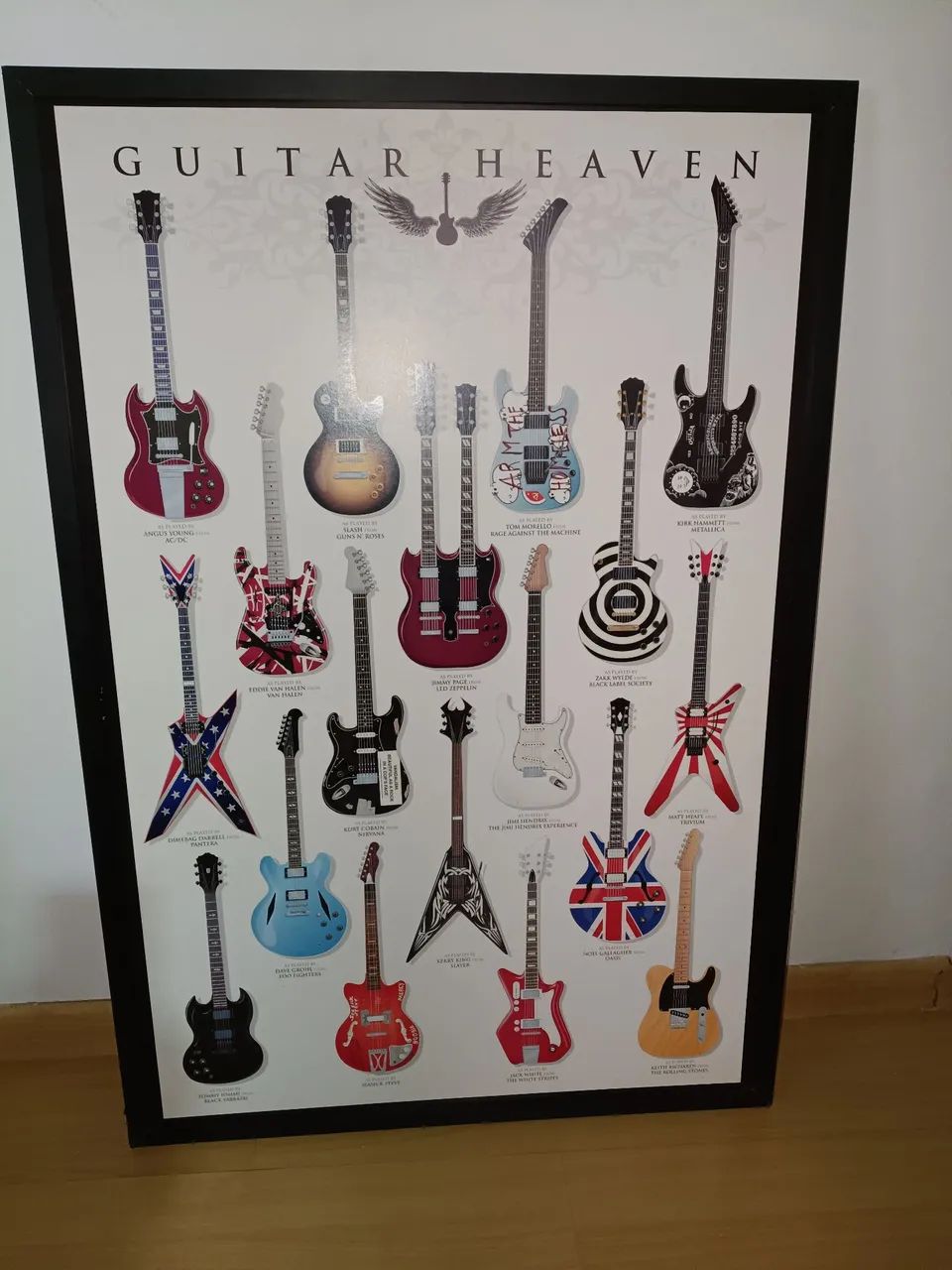 Quadro guitarra 64 x 94 cm