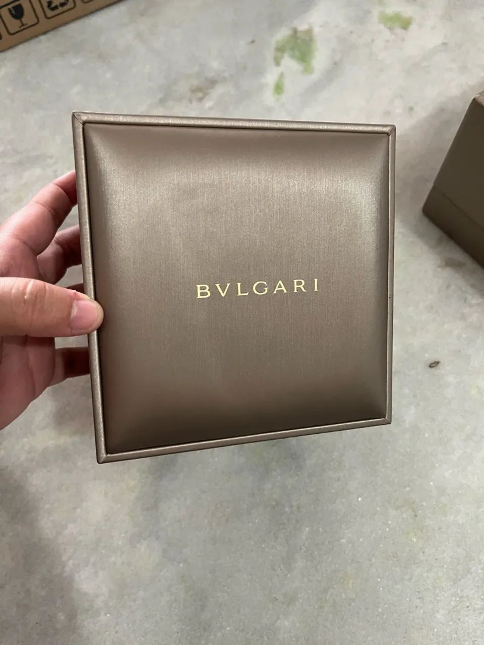 Caixa completo oficial BVLGARI