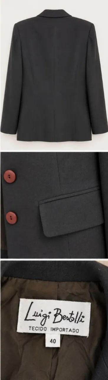 Blazer masculino Luigi Bertolli - Foto 2