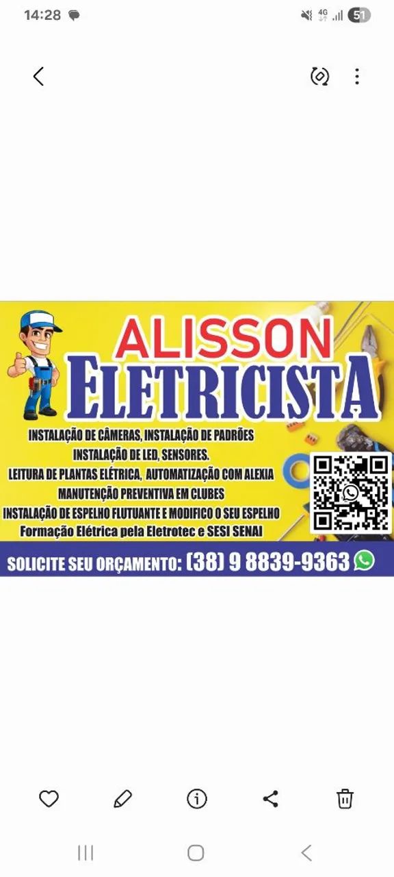 Eletricista profissional 