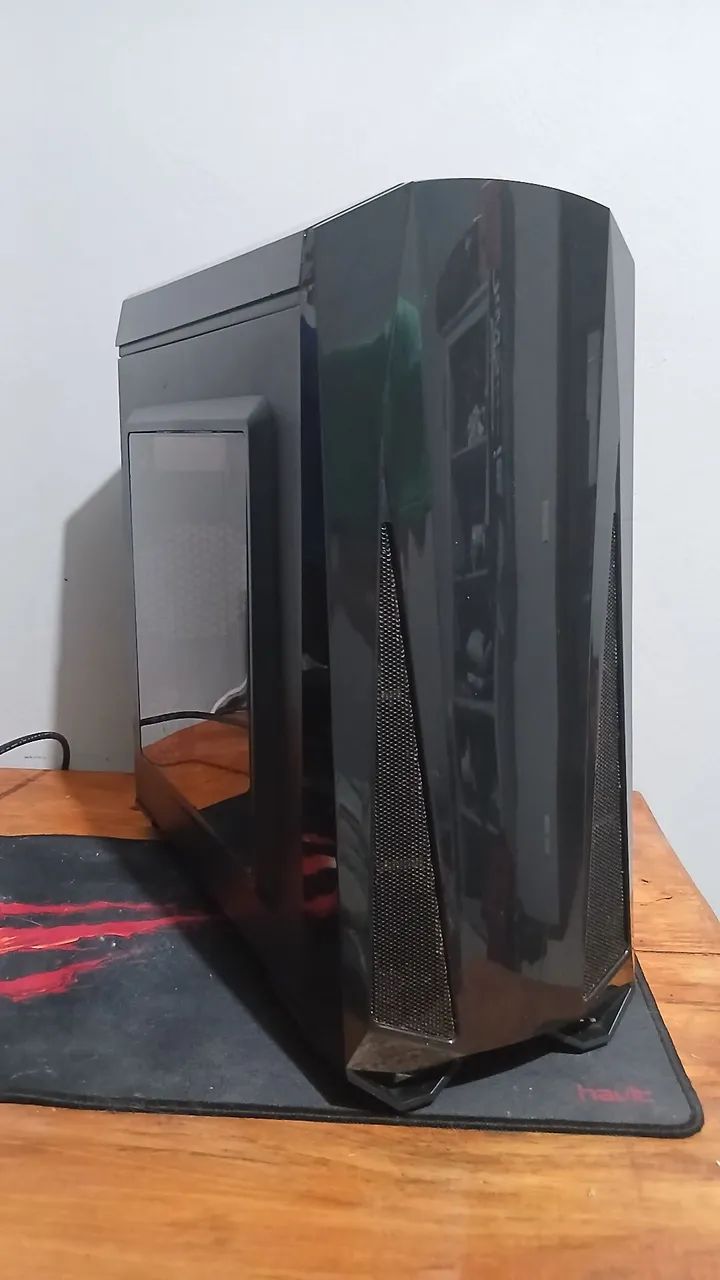 Gabinete Gamer MID-TOWER Preto - Foto 4