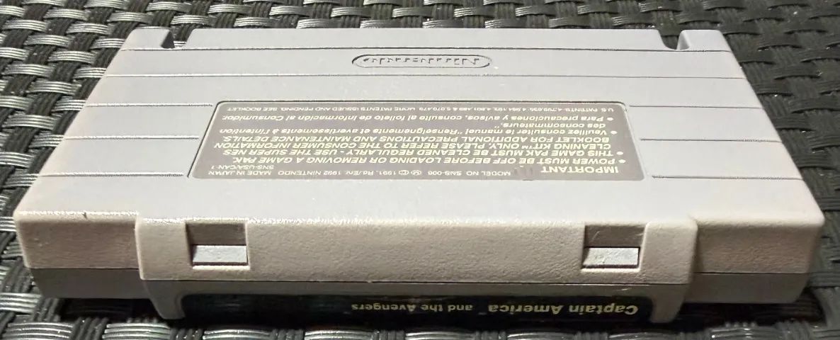 Captain America and the Avengers Original SNES Super Nintendo - Foto 4