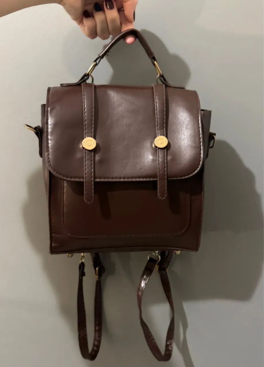 Bolsa feminina marrom 