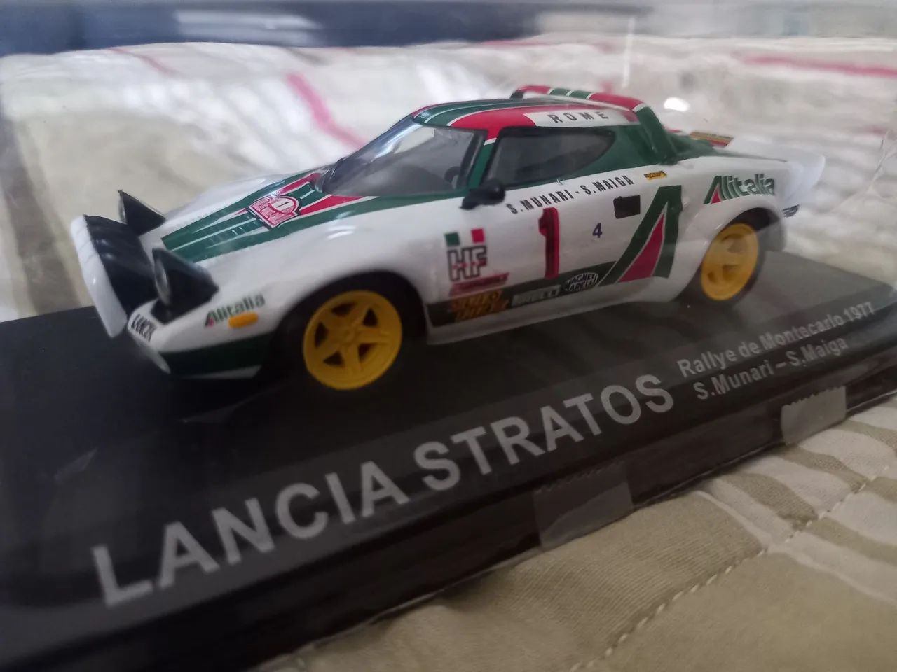 Miniatura Lancia Stratos Rally 1977 escala 1/43 - Hobbies e