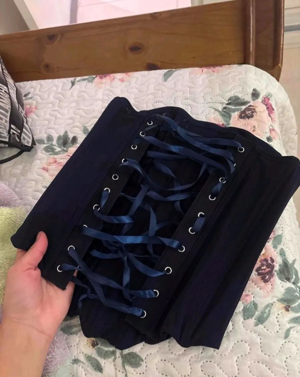 Corset Azul marinho  - Foto 3