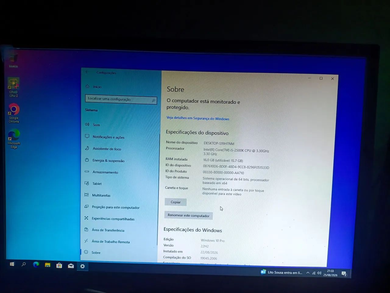 Computador i5 2500k (Troco Xbox one s) - Foto 3