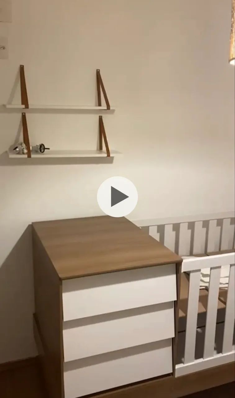 Berço que vira cama de solteiro  - Foto 2