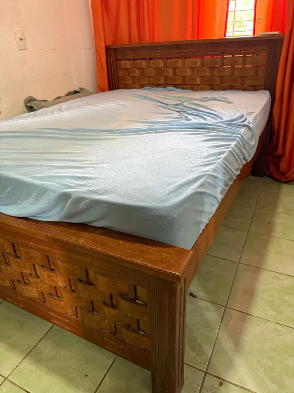 Cama madeira loja gravata móveis 
