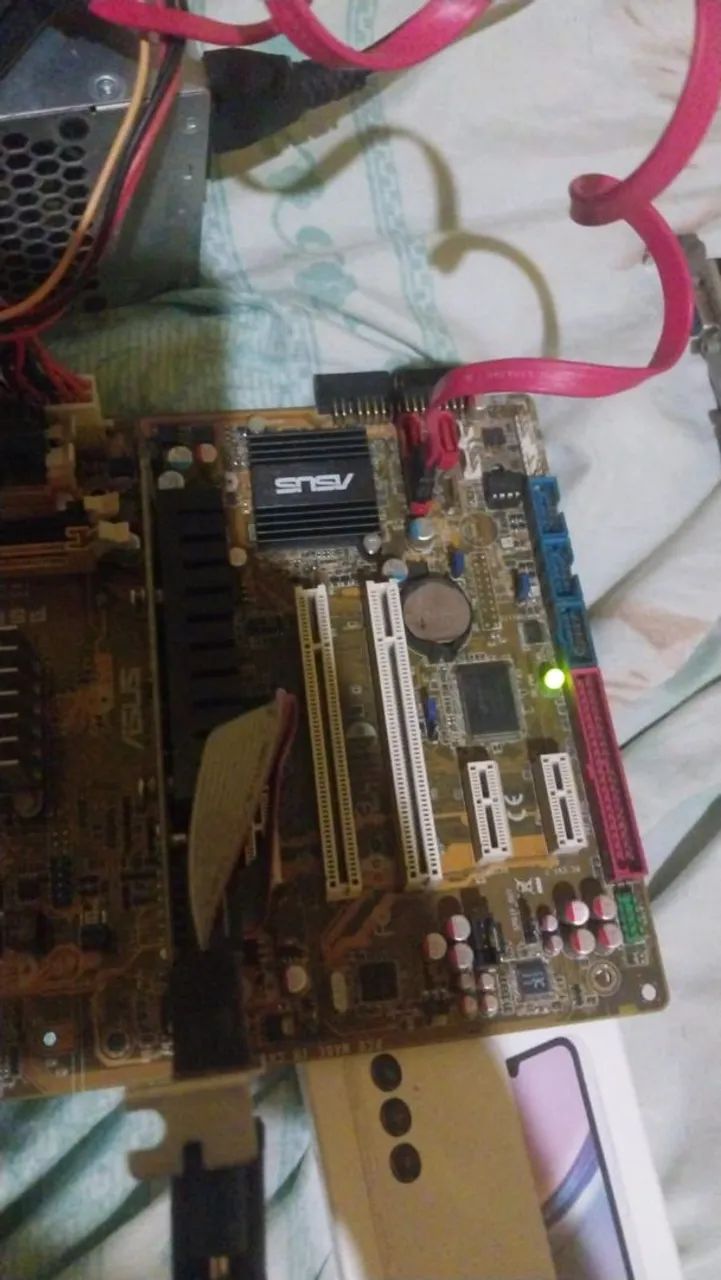 PLACA MÃE 775 FUNCIONANDO  - Foto 4