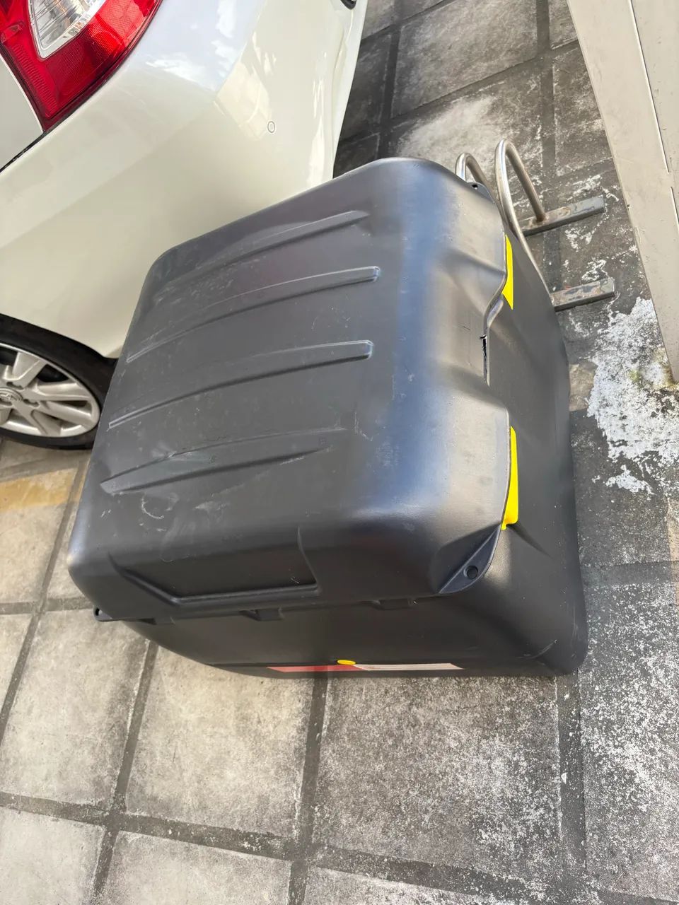Baú para moto com bagageiro  - Foto 4