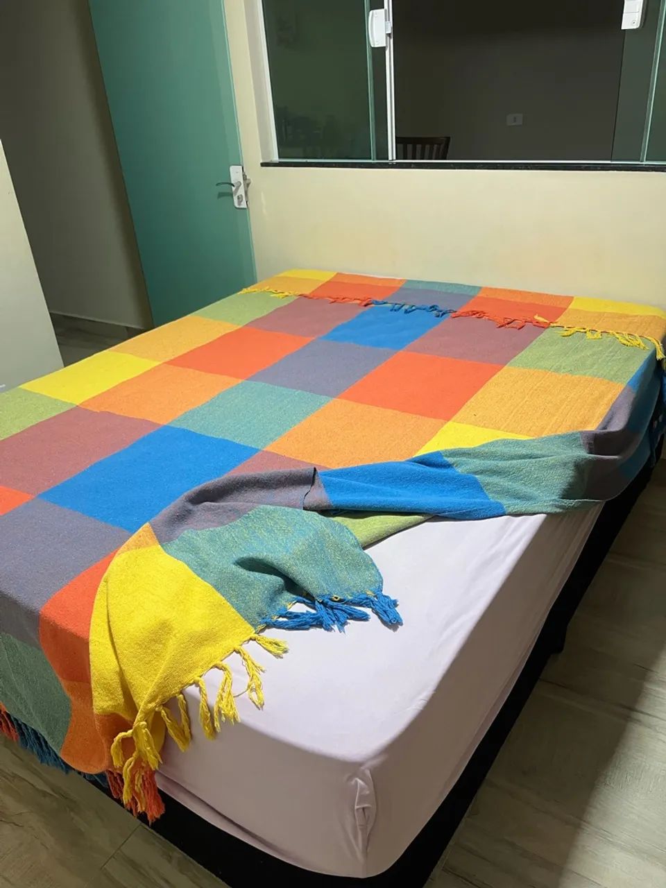 Cama box + colchão castor QUEEN SIZE