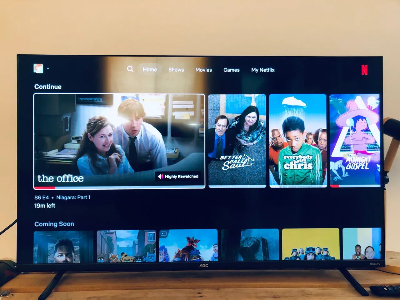 Smart TV Aoc 42 pol. Roku - Foto 2