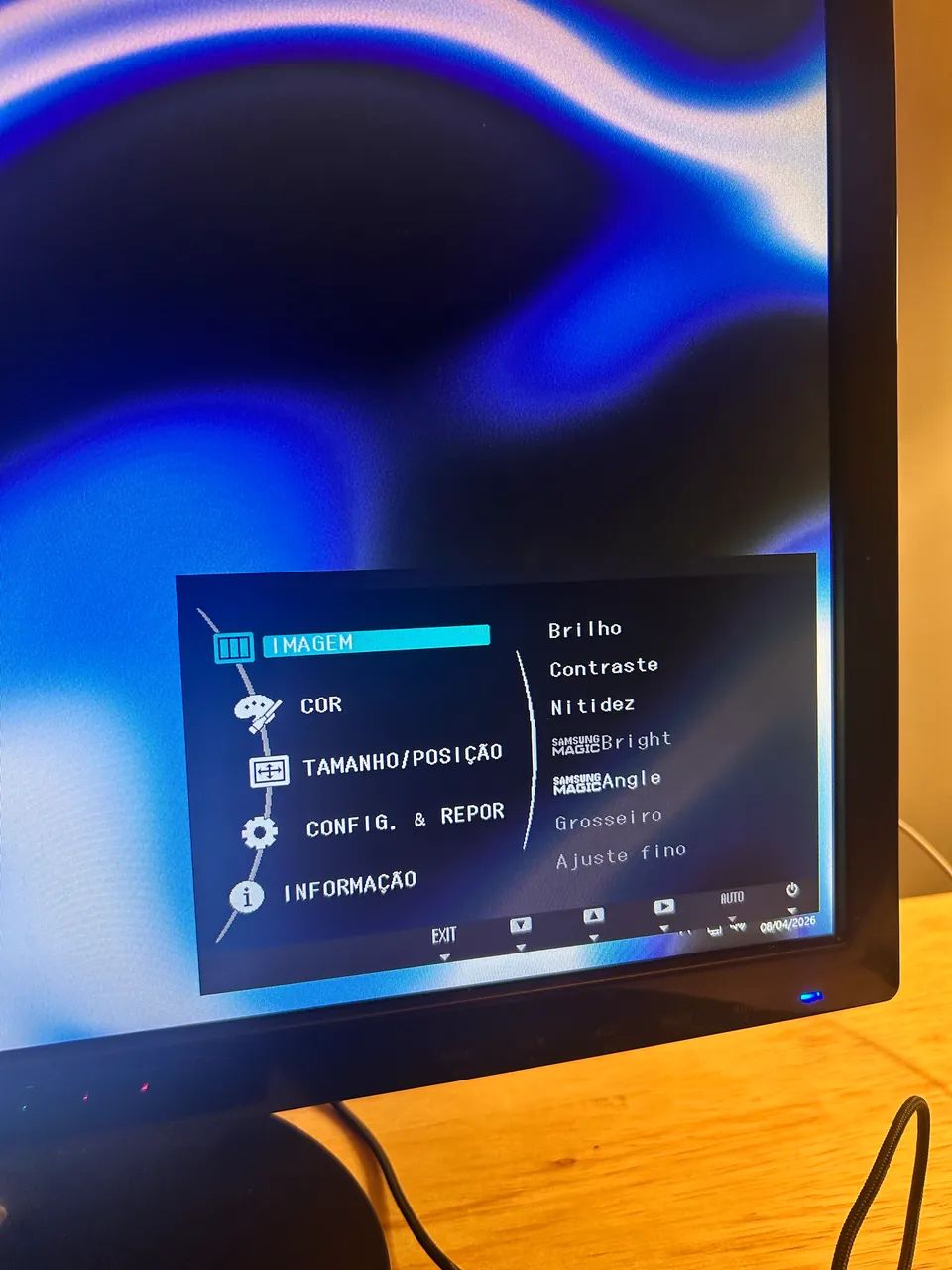 Monitor Samsung 22" Full HD + Cabo DVI/HDMI (Oportunidade) - Foto 6