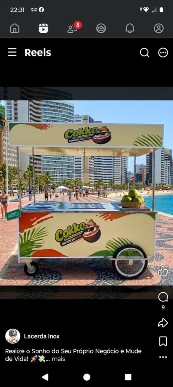 Carrinho de açaí  - Foto 2