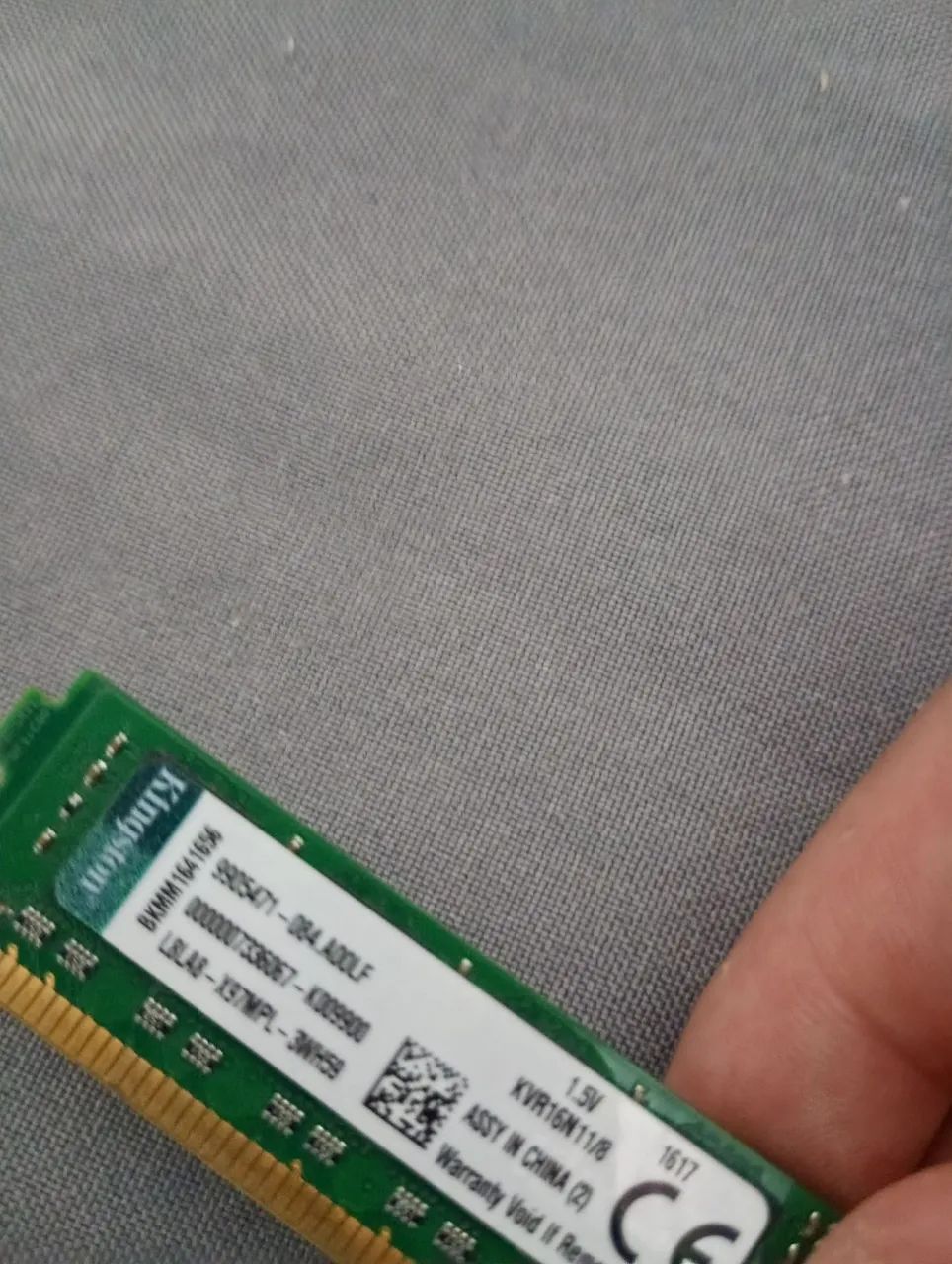 Memória ram ddr3 8gb 1600
