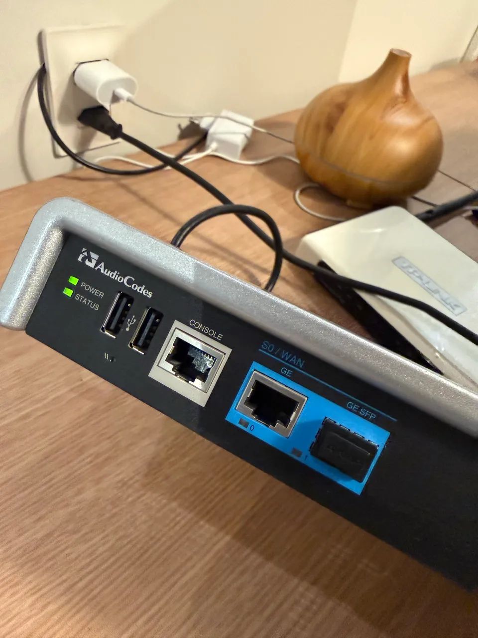 Gateway VoIP AudioCodes Mediant 500 MSBR Funcionando - Foto 3