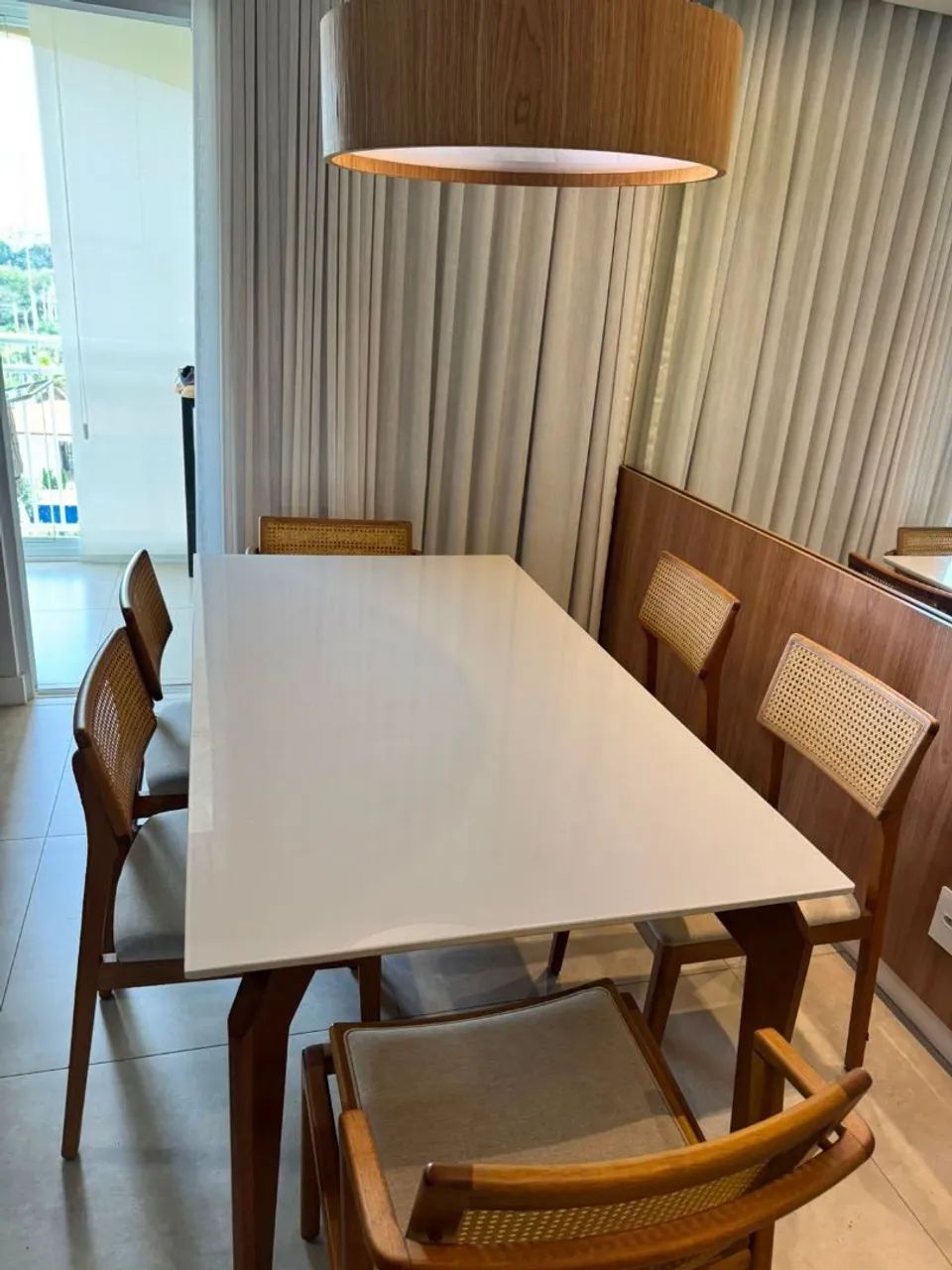 Mesa de jantar com 6 cadeiras / lugares - Foto 4