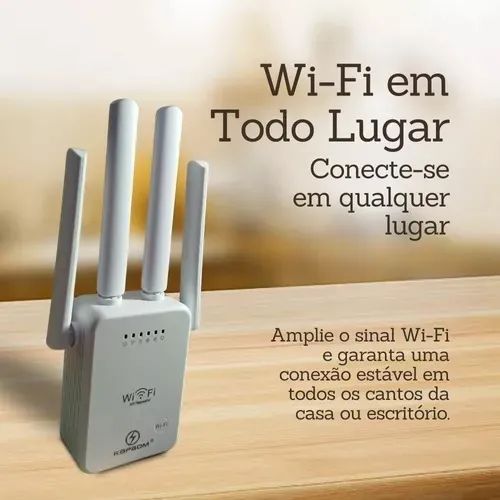 Repetidor Extensor Sinal Wifi Roteador - Foto 2
