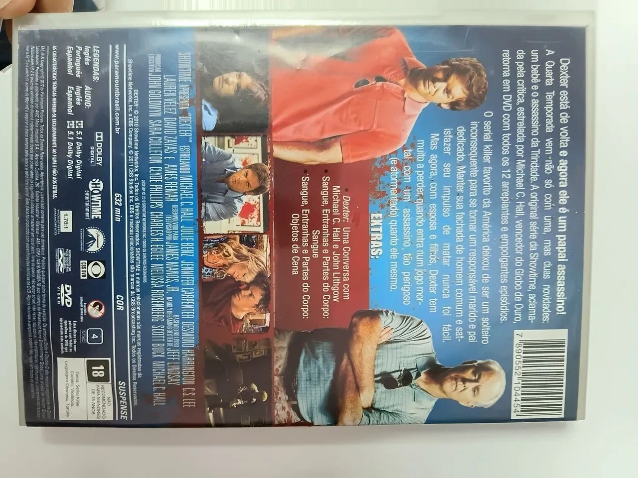 DVD Dexter - 4ª Temporada Completa (Original - 4 Discos) - Foto 3