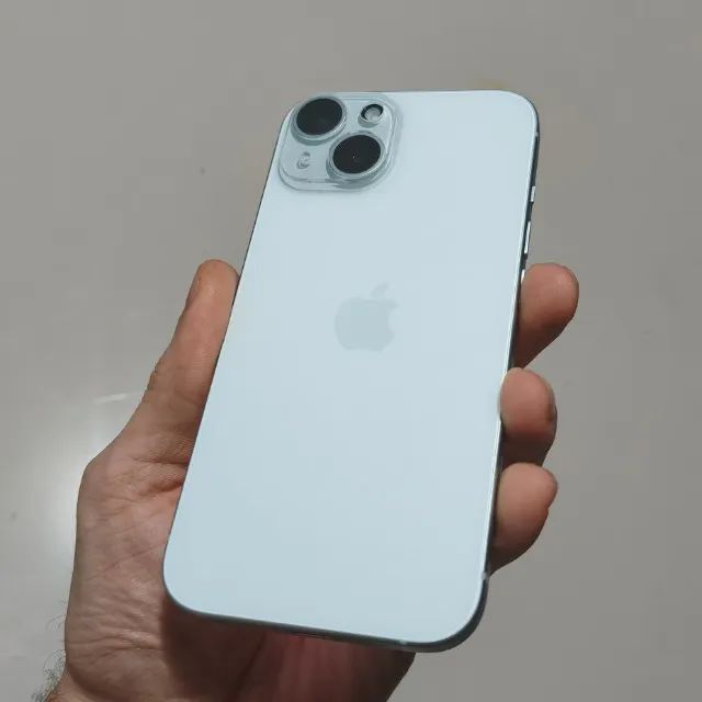 Apple Iphone 15 128GB Branco 128GB Bateria 100% 