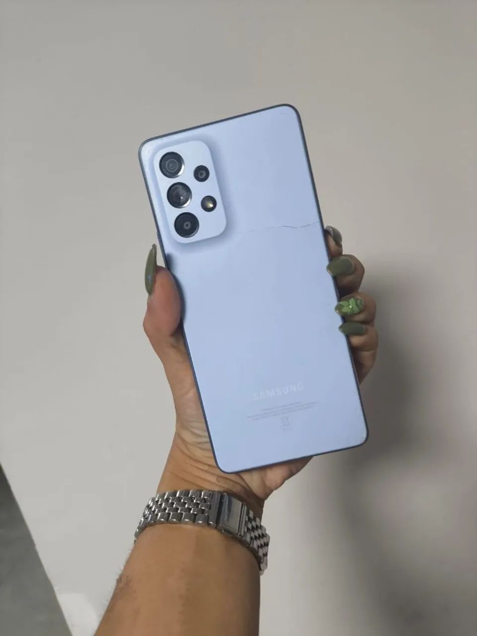 Samsung A53 5G 128GB de memoria azul - Foto 5
