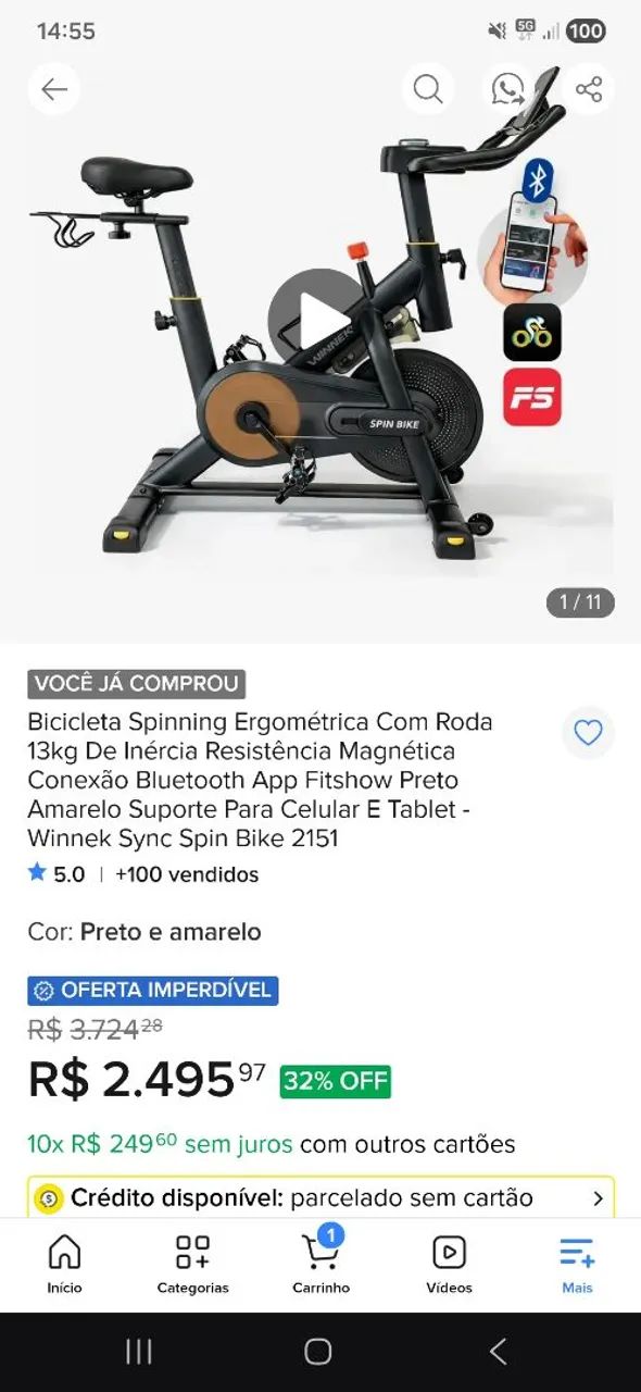 Bicicleta Ergométrica  - Foto 5