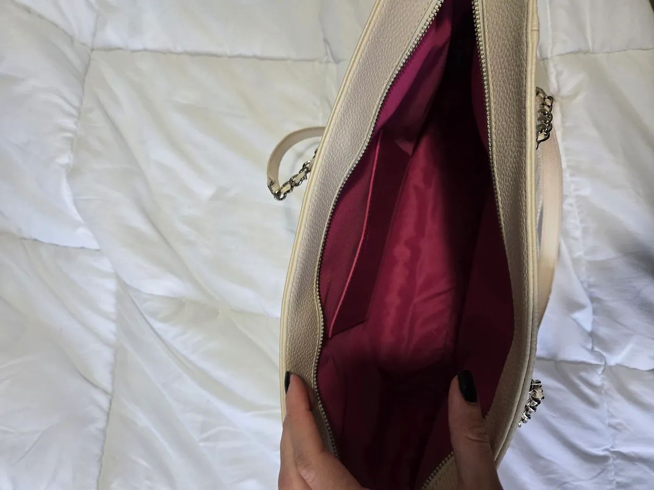 Bolsa arezzo off white - Foto 5