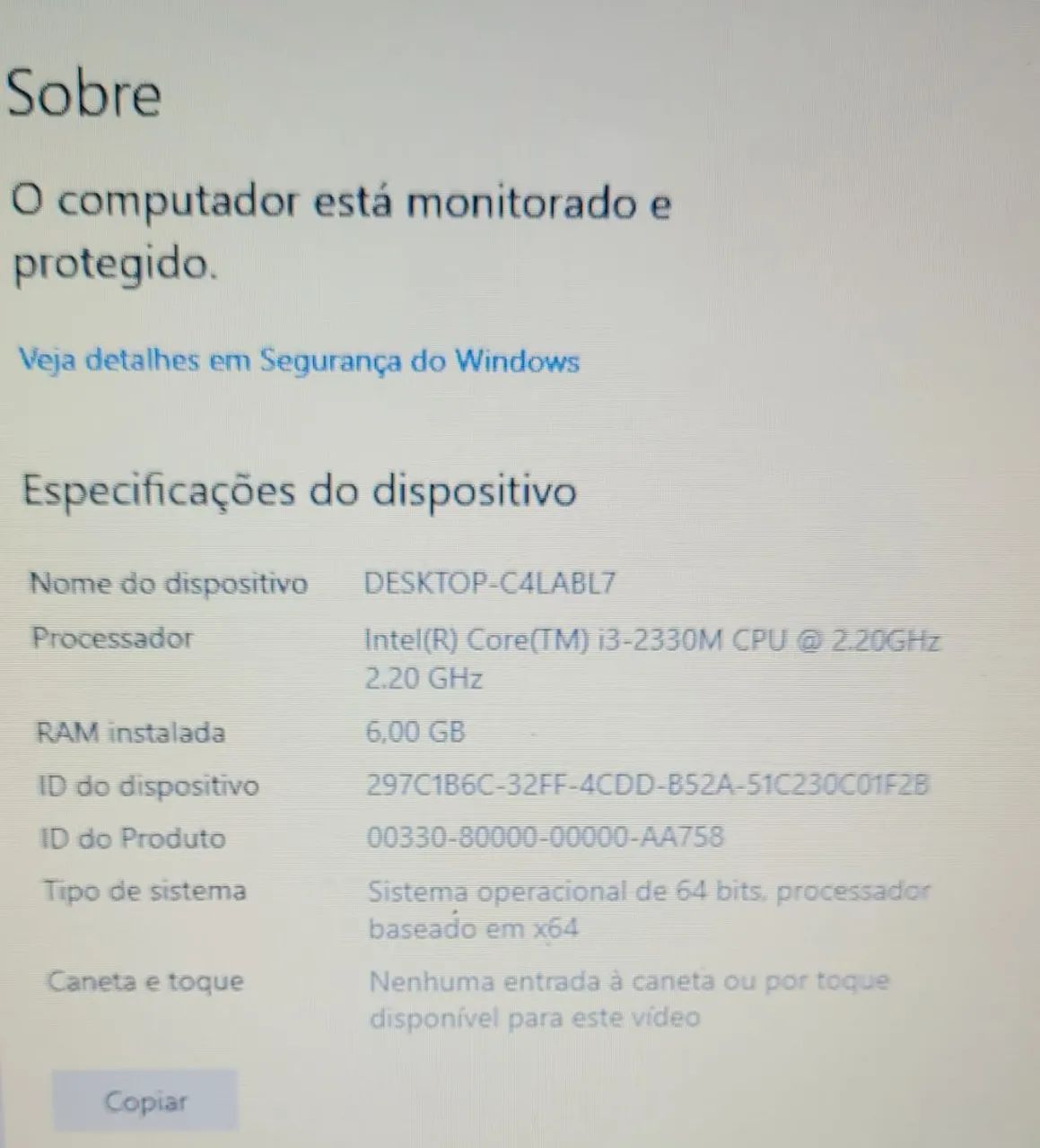 ? Vendo Notebook Dell  Core i3 - 2 ª Geração | 6GB RAM  DDr3 | HD 500GB  - Foto 5