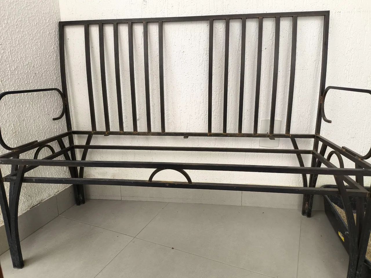 Banco em aço, (moldura sem assento) RESISTENTE!! - Foto 2