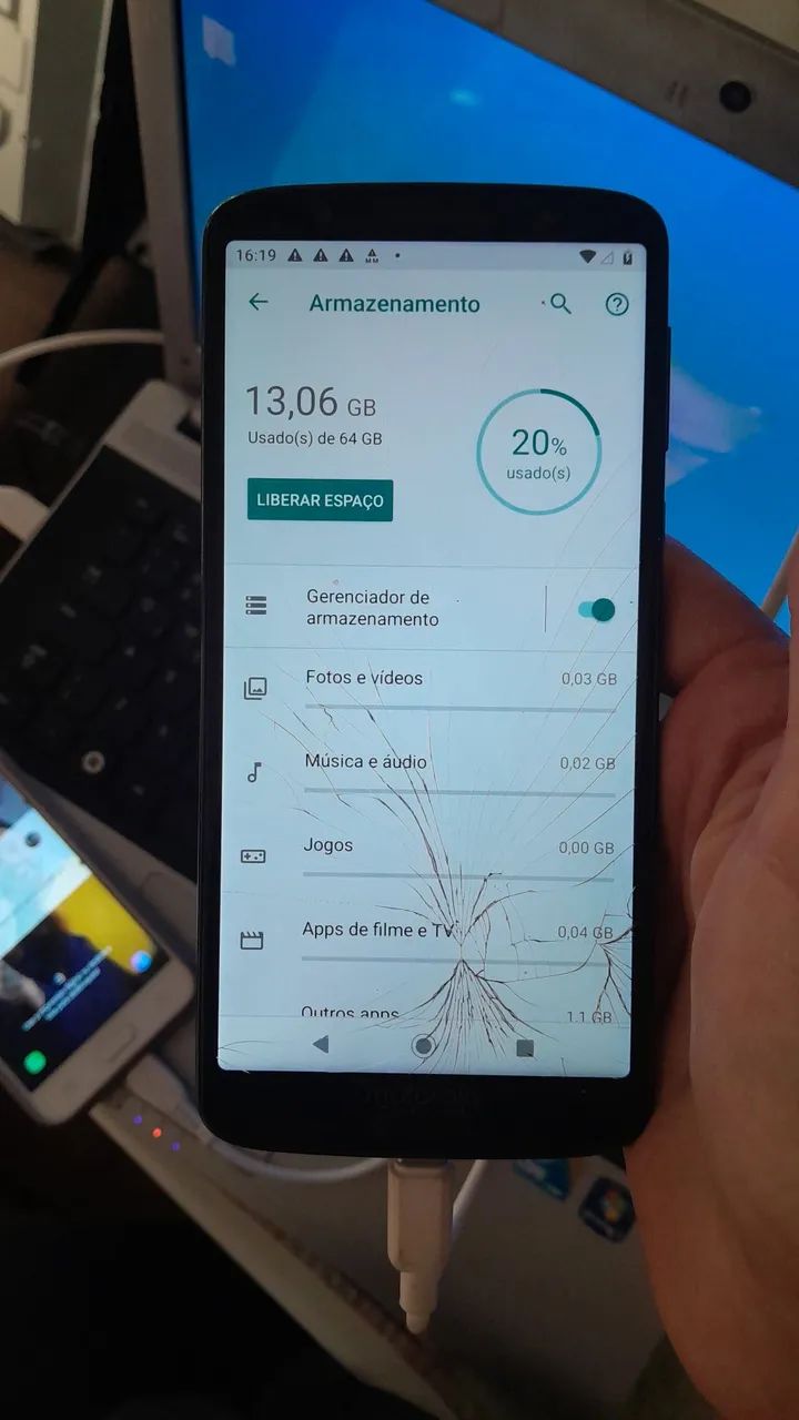 Moto g6 Plus 64gb, celular com nfc. - Foto 2