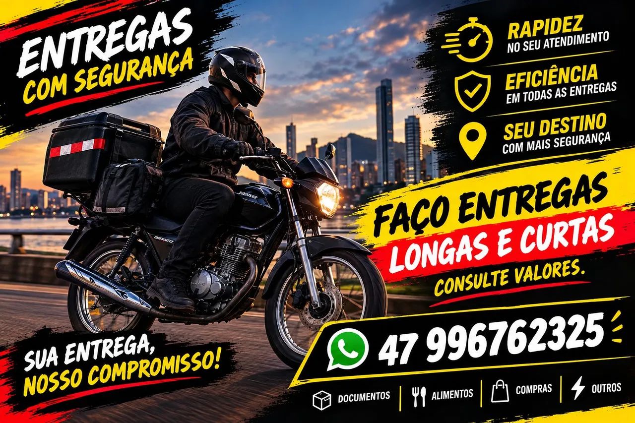 Faço entregas 