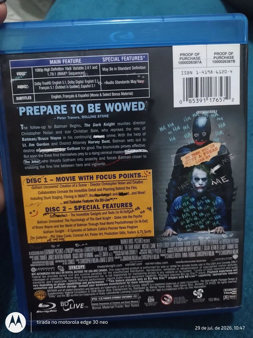 The dark Knight  - Foto 2
