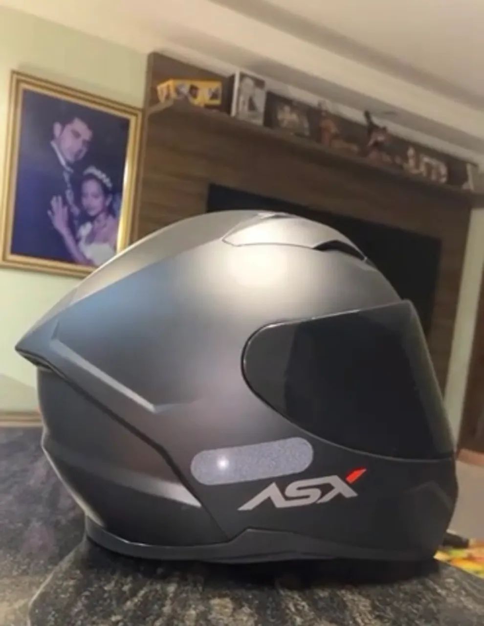 Capacete ASX city preto fosco NOVO! - Foto 2