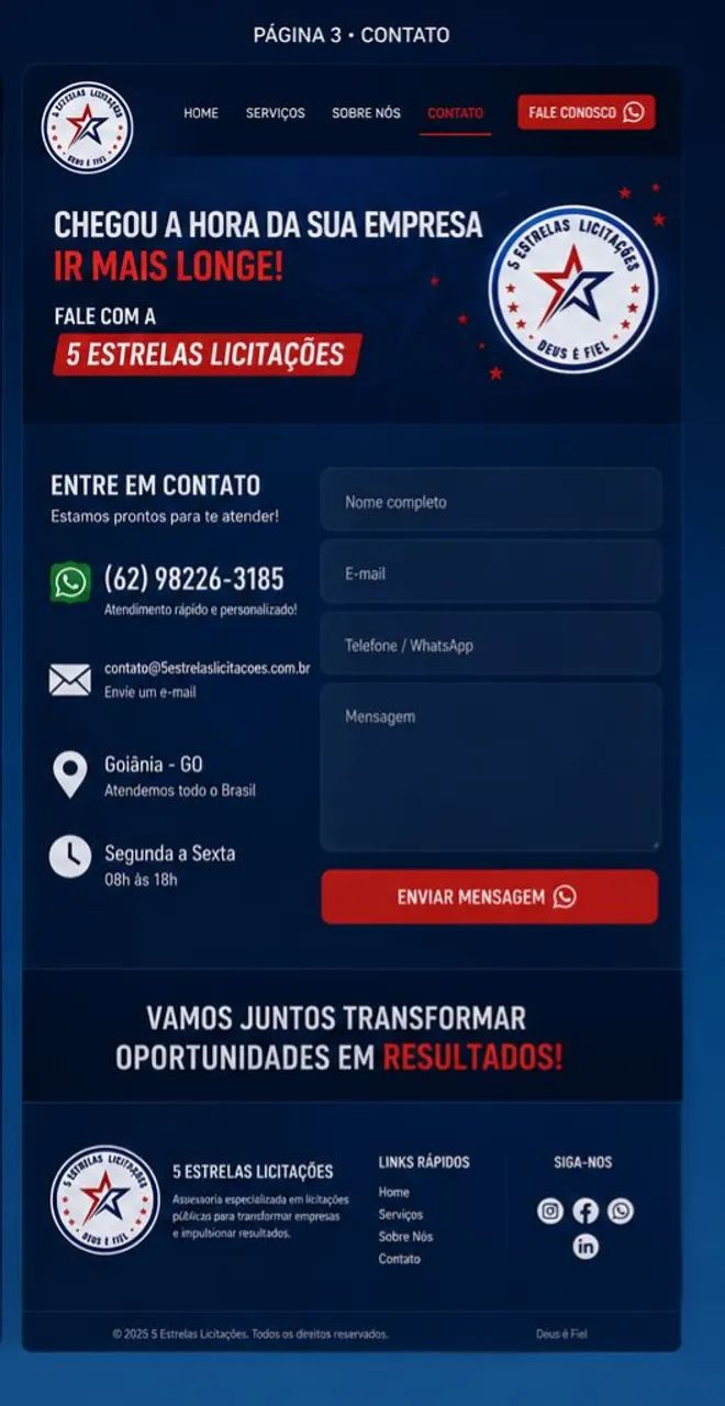 5 ESTRELAS LICITAÇÕES E CONSULTORIA  - Foto 3