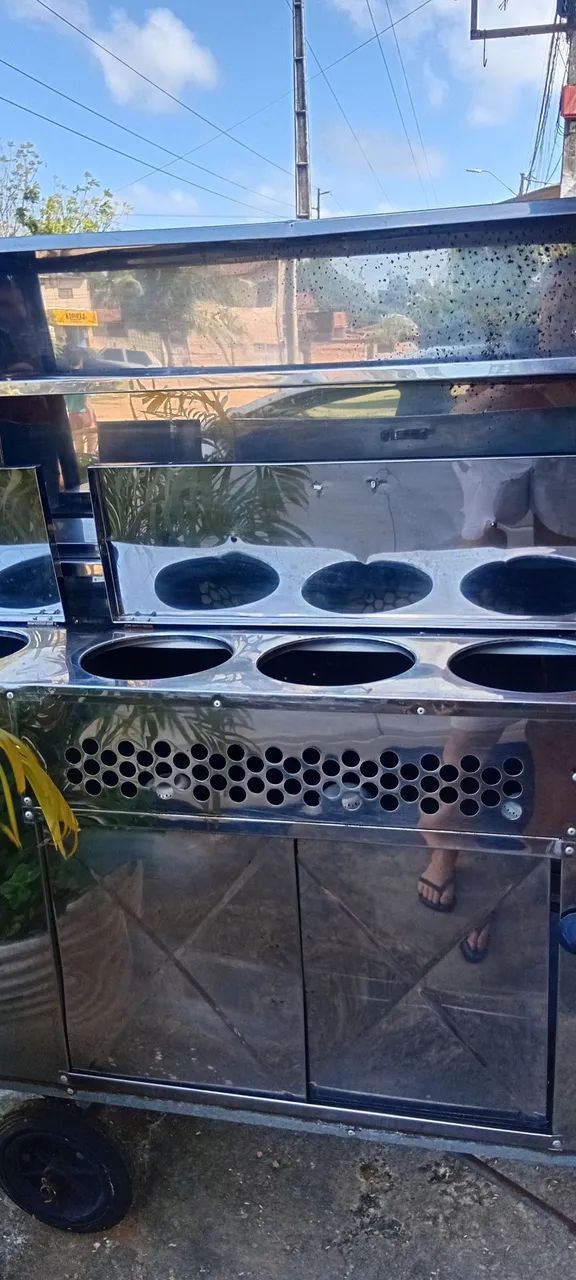 Vendo carrinho de cachorro quente, bem conservado  zap * - Foto 2