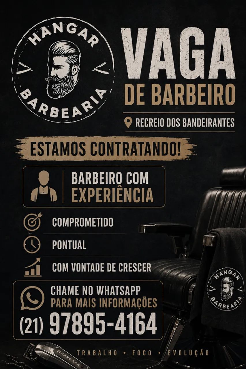 Vaga de Barbeiro 
