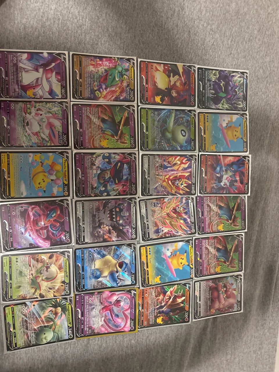 Cartas Pokémon V
