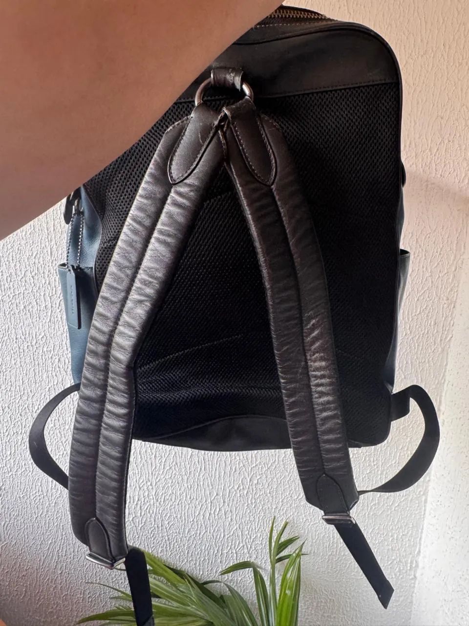 Mochila Couro Legítimo Coach Nova York  - Foto 5