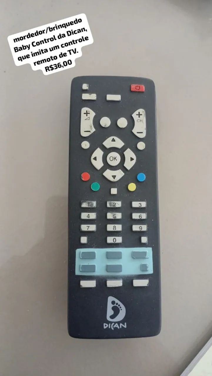 Mordedor controle remoto