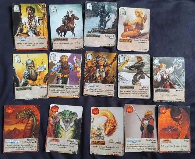Cartas Spellfire Colecionaveis RPG - Foto 3