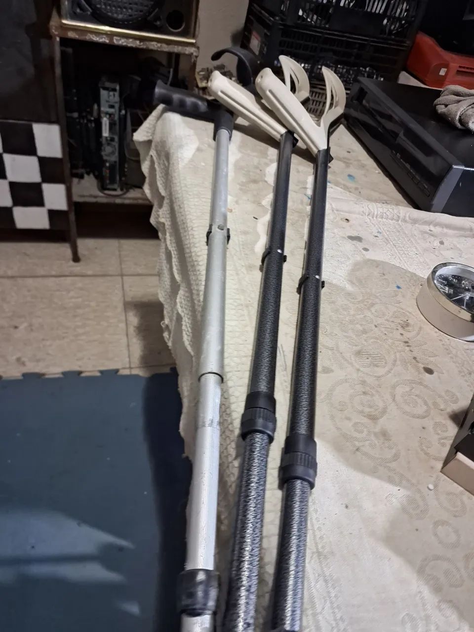 3 muletas 